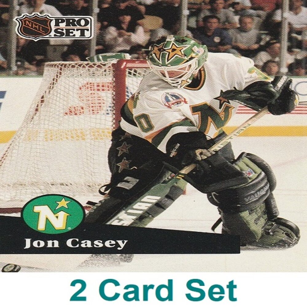 Jon Casey Hockey Card Collection